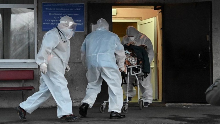 Η Ρωσία κατέγραψε 786 νέους θανάτους από Covid-19