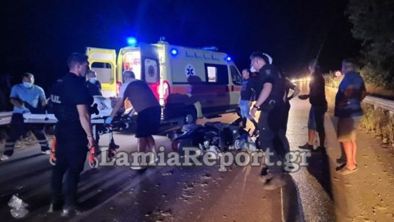 Λαμία: Τροχαίο με μηχανάκι και αγριογούρουνο