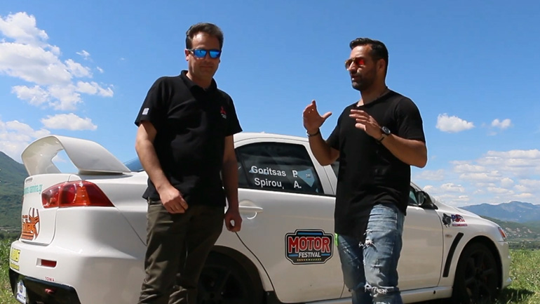 Ο Ποσειδώνας Γορίτσας και το πανίσχυρο Mitsubishi Lancer Evo