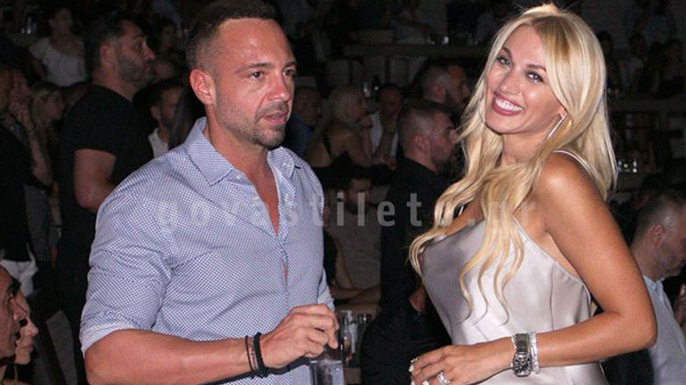 Βασίλης Σταθοκωστόπουλος-Κωνσταντίνα Σπυροπούλου: Βραδινή έξοδος για το ερωτευμένο ζευγάρι