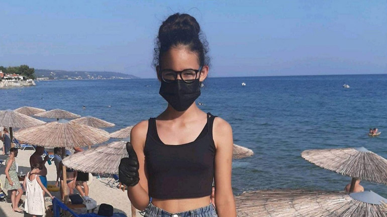 12χρονη έσωσε άνδρα από πνιγμό στη Χαλκιδική