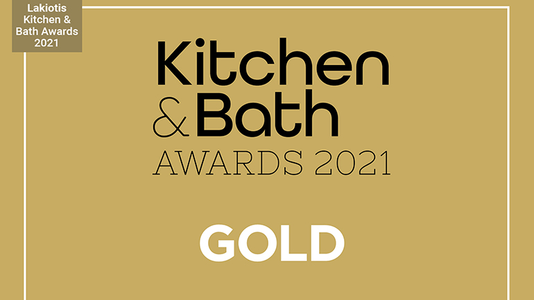 Βράβευση της ΛΑΚΙΩΤΗΣ Α.Ε. στα Kitchen & Bath Awards 2021