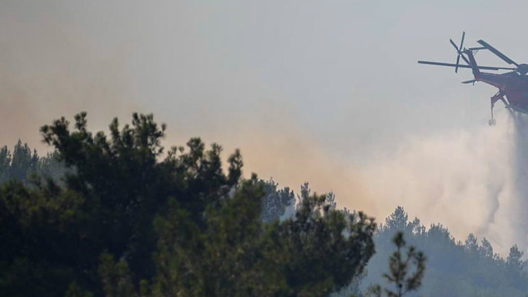 Υπό πλήρη έλεγχο η πυρκαγιά στη Σάμο
