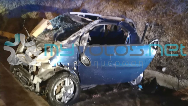 Θανατηφόρο τροχαίο έξω από τον Βόλο με θύμα έναν 31χρονο