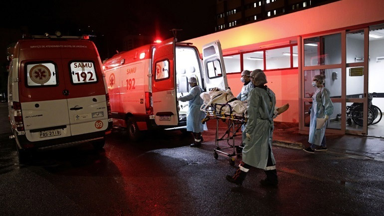 Covid-19: Περισσότεροι από 541.000 οι θάνατοι στη Βραζιλία