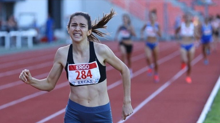 Τέταρτη η Δεληγιάννη στα 800 μέτρα με πανελλήνιο ρεκόρ