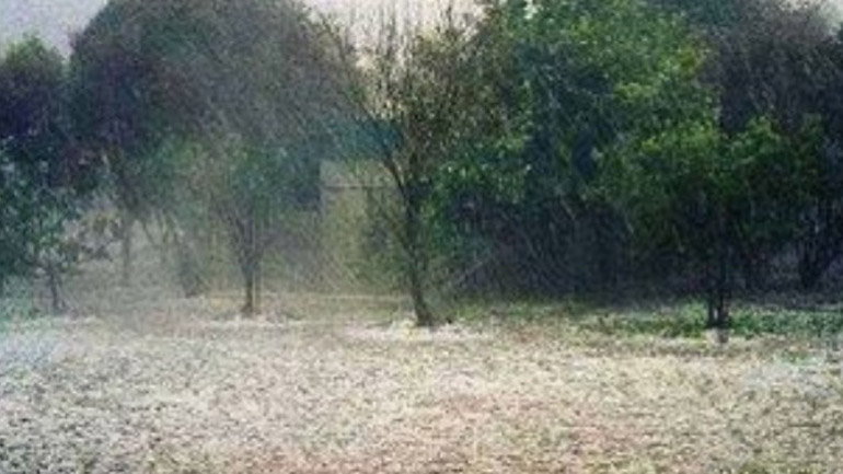 Καρδίτσα: Ζημιές από ισχυρούς ανέμους και χαλαζόπτωση στην περιοχή του Παλαμά