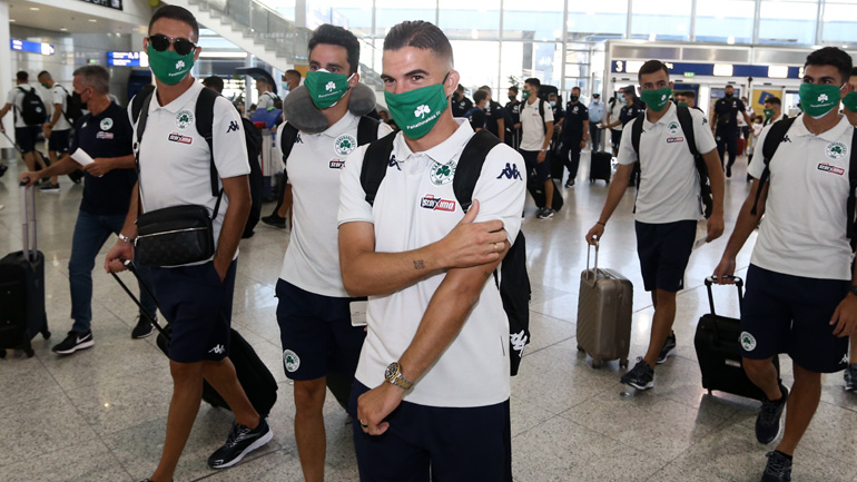 Παναθηναϊκός: Αναχώρησε για την Ολλανδία η αποστολή