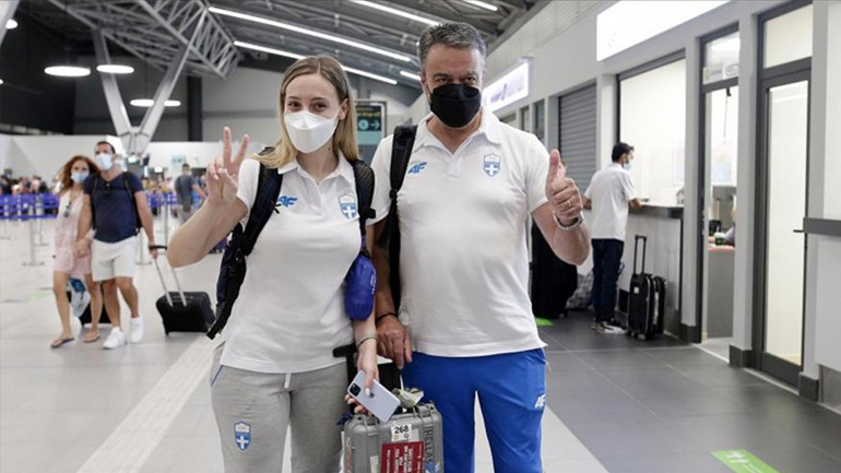 Τόκιο 2020: Αναχώρησε για την Ιαπωνία η Κορακάκη