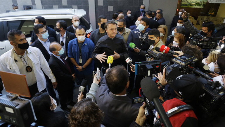 Βραζιλία: Εξιτήριο από το νοσοκομείο για τον πρόεδρο Μπολσονάρου