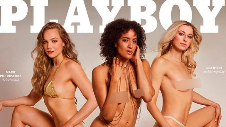 Τρεις Γερμανίδες πρωταθλήτριες στο Playboy πριν το Τόκιο 2020