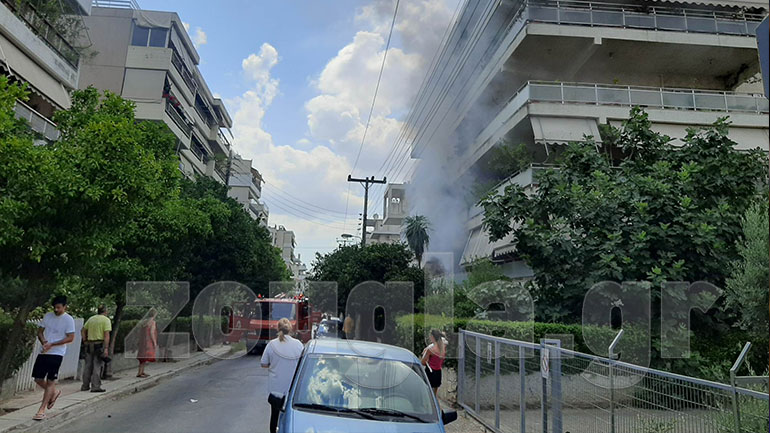 Φωτιά σε διαμέρισμα στο Μαρούσι