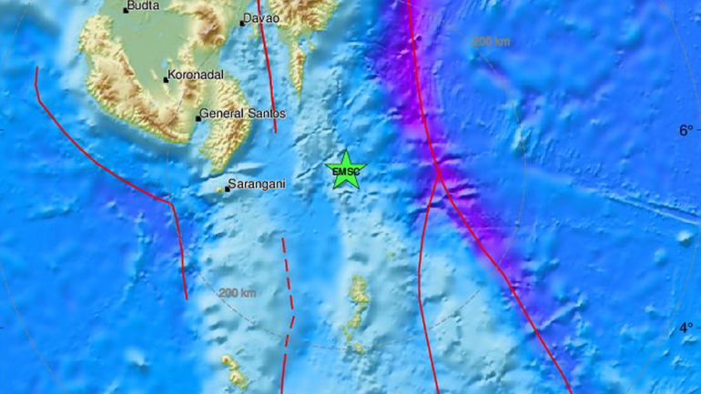 Σεισμός 5,4 Ρίχτερ στις Φιλιππίνες