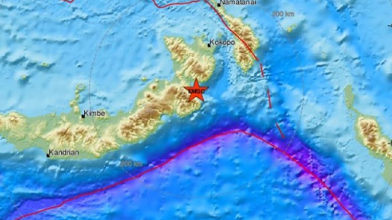 Σεισμός 5,7 Ρίχτερ στην Παπούα Νέα Γουινέα