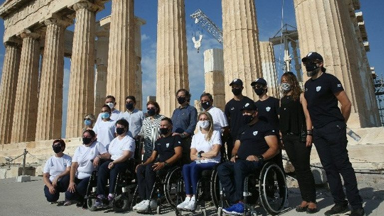 Συγκρότηση του Α’ μέρους της Ελληνικής Παραολυμπιακής Αποστολής Τόκιο 2020