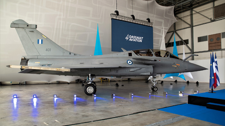 Μητσοτάκης για το πρώτο αεροσκάφος Rafale που παραλάβαμε: Τα Ελληνικά φτερά δυναμώνουν