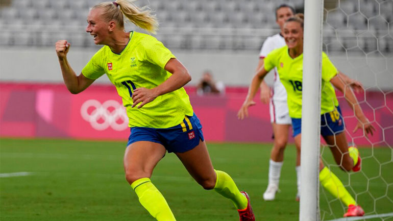 Ποδόσφαιρο γυναικών: Η Σουηδία «έσπασε» το αήττητο σερί των ΗΠΑ