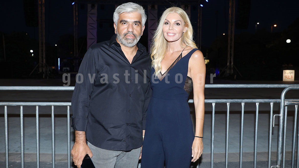 Βάσια Λόη-Νικόλας Μαδιάς: Σπάνια δημόσια εμφάνιση για το ζευγάρι