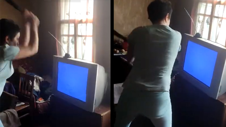 Γυναίκα vs τηλεόραση