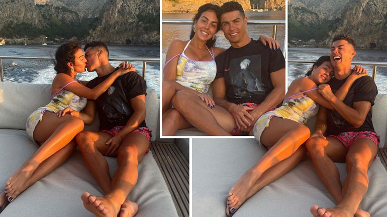 Georgina Rodriguez: Η σύντροφός του Cristiano Ronaldo ποζάρει με σέξι διάθεση πάνω σε γιοτ!