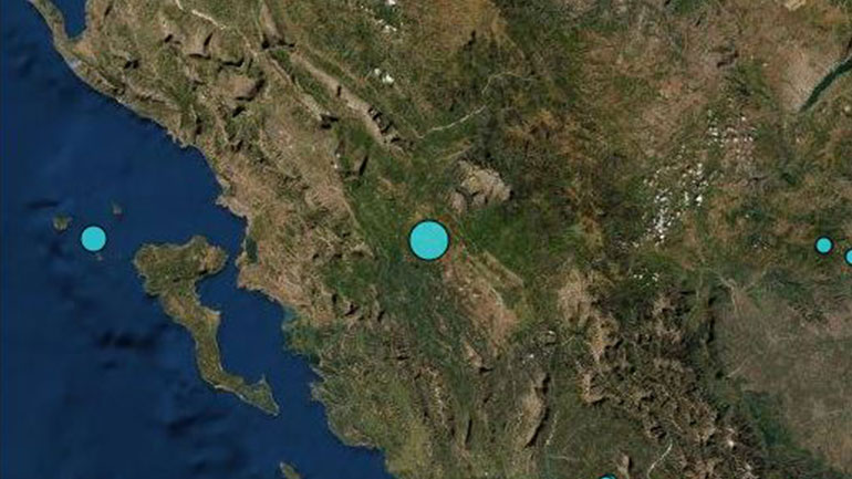 Σεισμός 4,3 Ρίχτερ στα Ιωάννινα