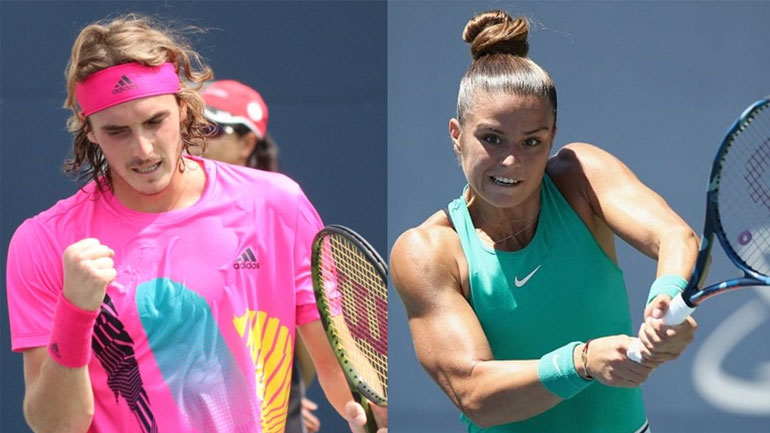 Τένις: Επιτέλους κλήρωση για Τσιτσιπά-Σάκκαρη