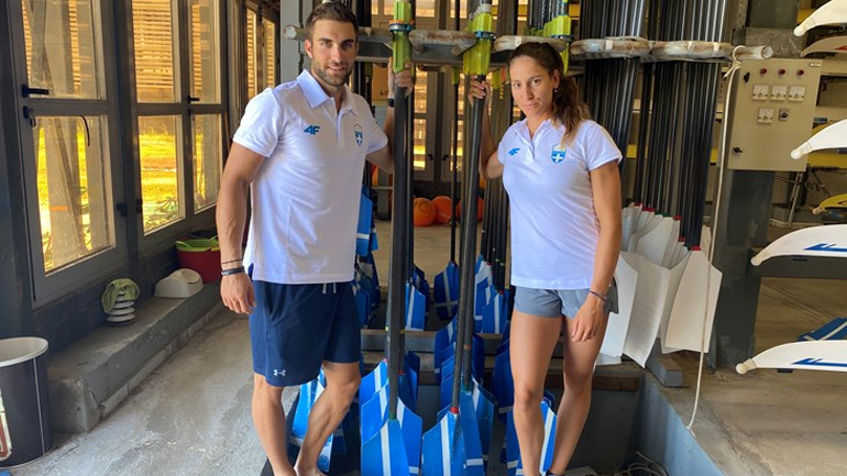 Κωπηλασία: Στη μάχη για το όνειρο Στέφανος Ντούσκος και Αννέτα Κυρίδου