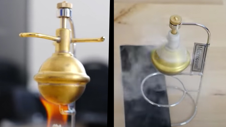 Υγρό άζωτο σε ατμομηχανή