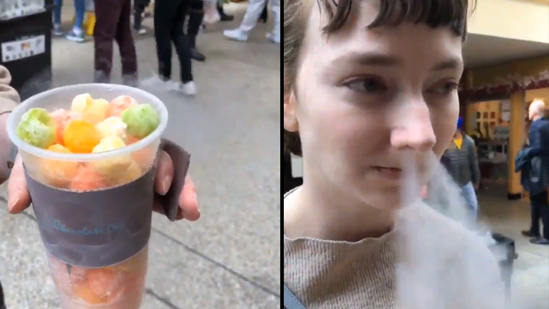 Τρως αυτό το γλυκό και βγάζεις καπνούς!