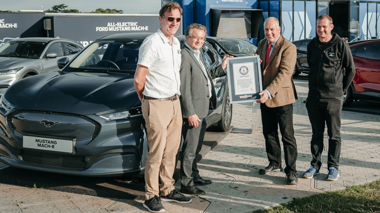 Παγκόσμιο ρεκόρ οικονομίας πέτυχε η νέα ηλεκτρική Mustang Mach-E 