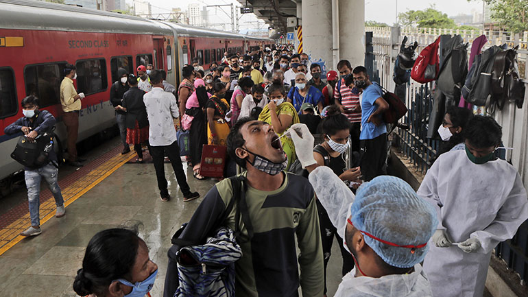 Ινδία: Πάνω από 35.000 περιστατικά του νέου κορωνοϊού μέσα σε 24 ώρες