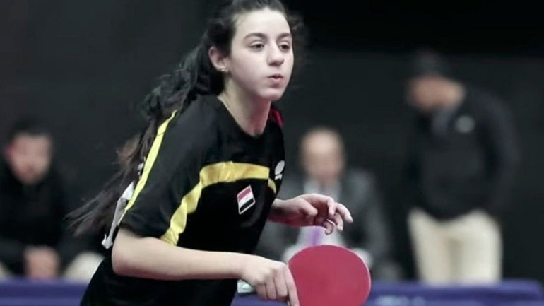 Πινγκ πονγκ: Η 12χρονη Χεντ Ζάζα από τη Συρία, η νεότερη αθλήτρια στο Τόκιο