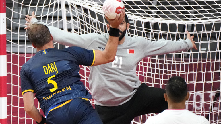 Χάντμπολ ανδρών: Νίκη της Σουηδίας, 32-31 το Μπαχρέιν