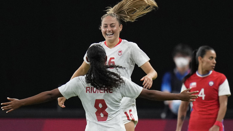 Ποδόσφαιρο γυναικών: Η Μπέκι «χάρισε» την πρώτη νίκη στον Καναδά, 2-1 τη Χιλή