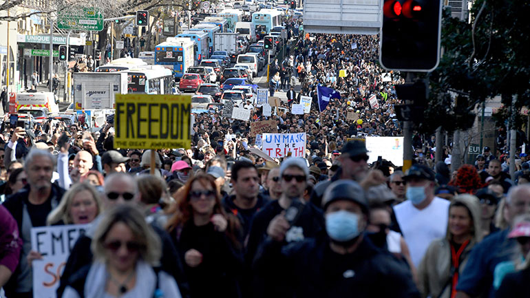 Αυστραλία: Mεγάλη άνοδος των περιστατικών Covid-19 στη Νέα Νότια Ουαλία Αυστραλία: Mεγάλη άνοδος των περιστατικών Covid-19 στη Νέα Νότια Ουαλία