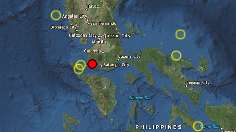 Σεισμός 6,7 Ρίχτερ στις Φιλιππίνες