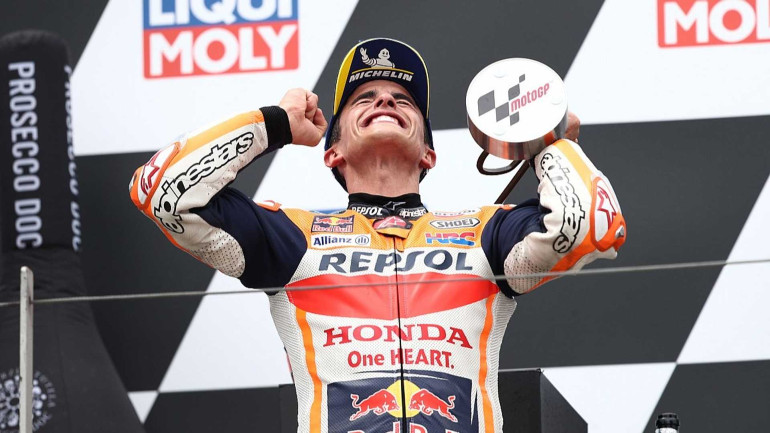 Ο Marquez “στύβει” ένα Honda CBR600RR σε προπόνηση