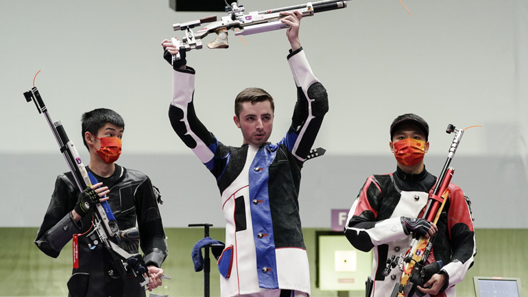 Σκοποβολή: Χρυσό μετάλλιο με νέο Ολυμπιακό ρεκόρ ο Αμερικανός Γουίλιαμ Σάνερ στα 10μ. αεροβόλου τουφεκιού