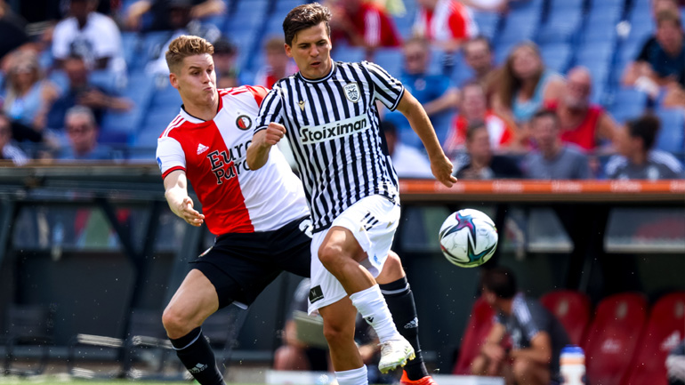 Σε καλό δρόμο ο ΠΑΟΚ, 2-1 τη Φέγενορντ με ανατροπή