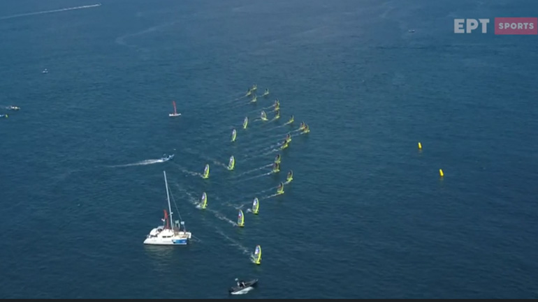 Ιστιοπλοΐα: Η κούρσα του Κοκκαλάνη στo κλείσιμο της πρώτης ημέρας του Ολυμπιακού τουρνουά