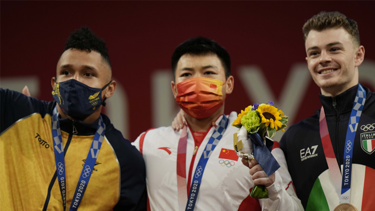 Άρση Βαρών (67κ. Ανδρών): Xρυσός ο Κινέζος Τσεν Τσιν