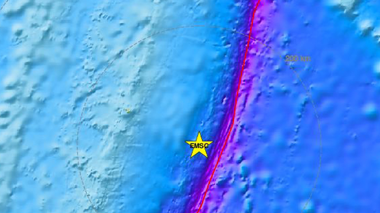 Σεισμός 5,8 Ρίχτερ στα νησιά Κερμαντέκ