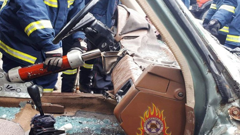 Τροχαίο στην Ε.Ο. Λάρισας-Τρικάλων – Ενεπλάκησαν τέσσερα οχήματα