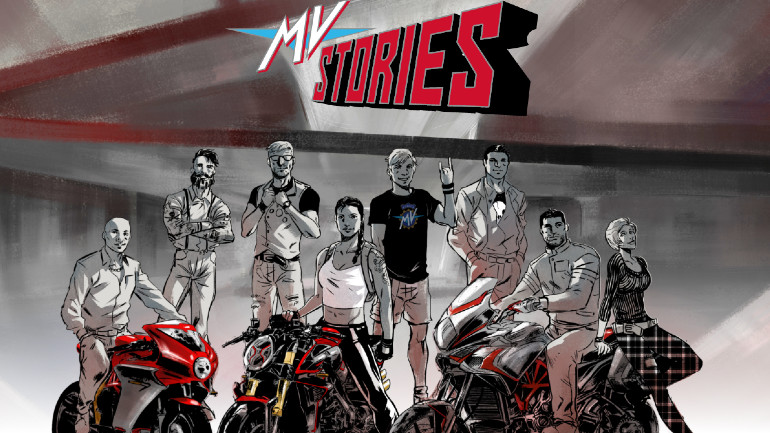 Σειρά κόμικ παρουσίασε η MV Agusta Σειρά κόμικ παρουσίασε η MV Agusta
