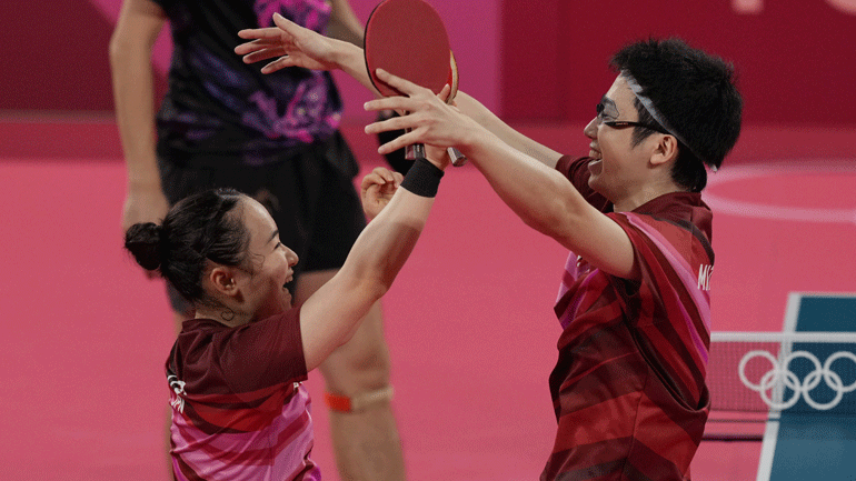 Πινγκ πονγκ: Η Ιαπωνία κατέκτησε το χρυσό μετάλλιο στο μεικτό διπλό