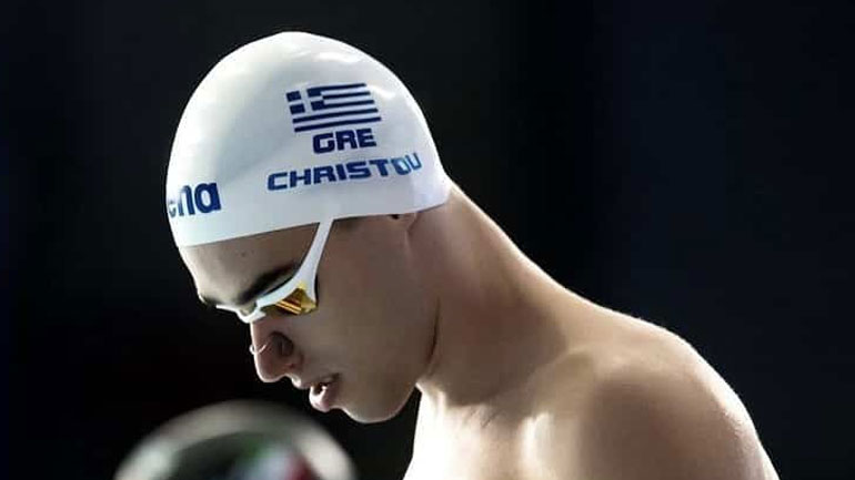 Κολύμβηση: Ενδέκατος ο Χρήστου στα 100μ. ύπτιο