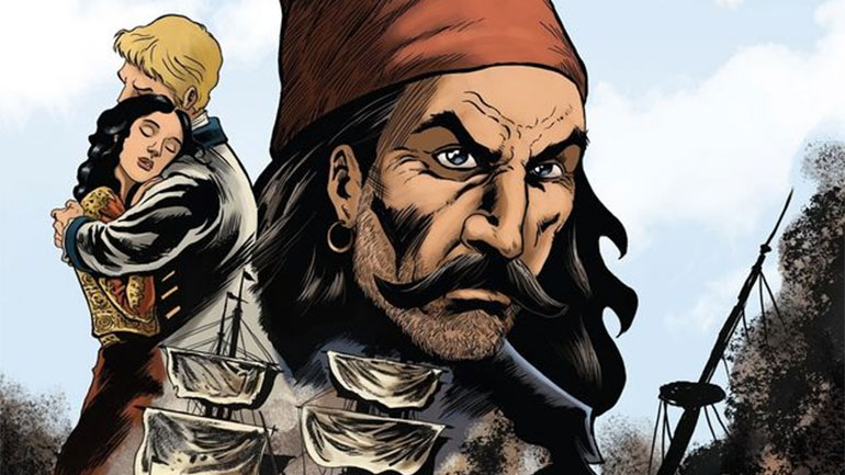 «Το Αιγαίο στις Φλόγες»: Το ιστορικό μυθιστόρημα του Ιουλίου Βερν έγινε κόμικς