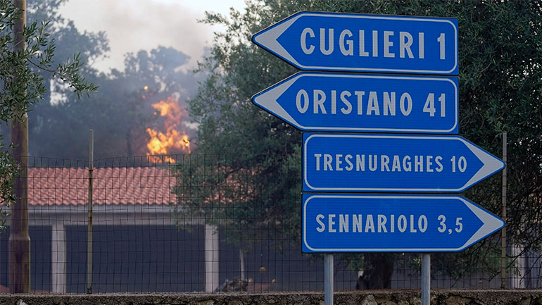 Σε κατάσταση έκτακτης ανάγκης η Σαρδηνία – Πάνω από 1.500 άτομα εγκατέλειψαν τα σπίτια τους