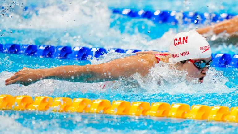 Κολύμβηση: Η Καναδή ΜακΝιλ το χρυσό στα 100μ. πεταλούδα