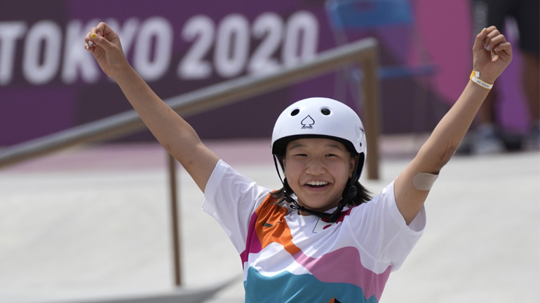 Σκέιτμπορντ: Χρυσή Ολυμπιονίκης σε ηλικία 13 ετών η Νισίγια!